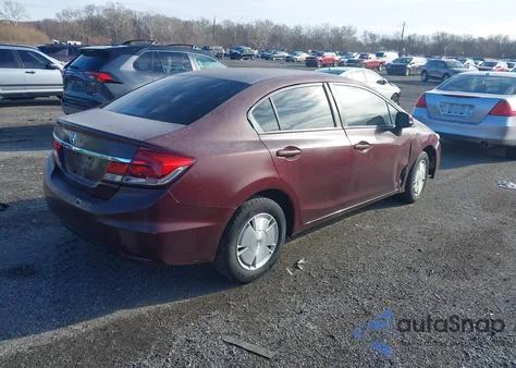 2013 Honda Civic Lx z USA, uszkodzony, nr VIN 19XFB2F52DE237797